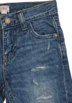 Джинсовые шорты-бермуды Guess, Blu Denim - фото 3