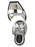 Сандалии «Mirror» MCQUEEN, серебряный - фото 3