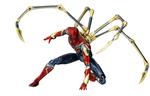 Фигурка spider man dlx series the avengers 3 iron action Threezero - фото 3