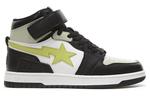 BAPE Block Sta Hi Черный Лайм A Bathing Ape - фото 2