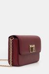 Кожаная сумка Furla, бордовый - фото 2