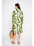 Платье до колена ASSUILI, белый/зеленый - фото 4