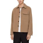 Ekd Plaque Buttoned Overshirt Burberry, коричневый - фото 5
