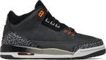 Кроссовки Air Jordan 3 Retro GS 'Fear' 2023, серый - фото