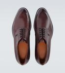 Кожаные дерби Zegna, красный - фото 4