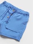 Тканевые шорты стандартного кроя Mayoral, синий - фото 3