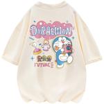 Футболка Unisex Doraemon, Светло-зелёный гороховый - фото 4