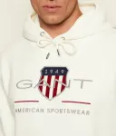 Толстовка regular fit Gant, белый - фото 4