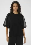 Футболка slmarigold puff basic Soaked In Luxury, Black - фото