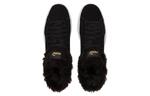 Кроссовки smash v2 plus fleece mid-top sneakers black Puma, черный - фото 4