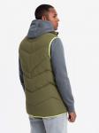 Ombre Жилет в цвете Olive - фото 5