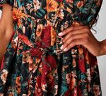 Платье Viola Sydney в черном цвете с разноцветным принтом BUDDYLOVE - фото 4