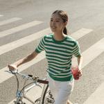 Футболка с полосатой вязкой Tommy Hilfiger - фото 24