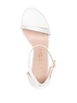 Босоножки Nudist Disco 130 Stuart Weitzman, белый - фото 4