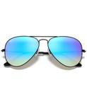Солнцезащитные очки, RB3025 AVIATOR FLASH LENSES GRADIENT Ray-Ban - фото 4