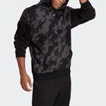 Толстовка мужская черная Adidas, черный - фото 4