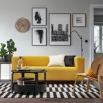 Журнальный столик, черный, 70 см, BORGEBY IKEA - фото 2