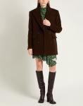 Пальто Msgm, шоколадный - фото 3