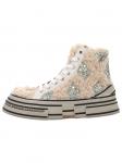 Высокие кроссовки Rebecca White Sneaker, бежевый - фото 2