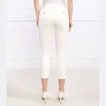 Брюки узкого кроя Peserico, белый - фото 3