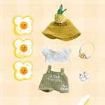 Совместимо с Labubu 1, 2, 3 набор одежды для кукол Pineapple из 5 предметов J&TOO - фото 4