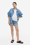 Джинсовые шорты H&M, синий - фото 3