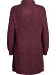 Вязаное платье Zizzi Fllola, Wine Red - фото 2