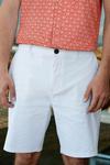 Эластичные шорты-чиносы Next, белый - фото