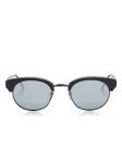 Солнцезащитные очки Thom Browne Eyewear в круглой оправе, черный - фото