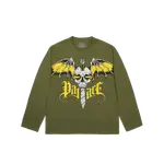 Лонгслив Palace Wingspan Long-Sleeve, Green - фото