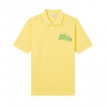 Поло с логотипом LACOSTE, синий - фото 4