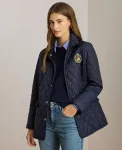 Куртка Lauren Ralph Lauren Quilted Crest, синий - фото