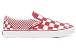 Кроссовки classic slip-on 'red mix checker' Vans, красный - фото 2