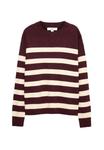 Джемпер Marks & Spencer Jumper, Dark Burgundy/Bordeaux - фото 5