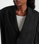 Пиджак виола в полоску oversize Calvin Klein Collection, Black - фото 4