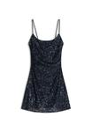 Платье Bershka SEQUINNED , Dark Blue - фото 4