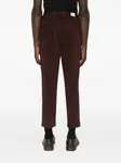 Плиссированные брюки Briglia 1949, коричневый - фото 4