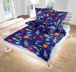 Постельные принадлежности renforce для космонавтов Linkhoff, синий - фото 3