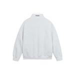 Свитшот унисекс FORNINES, черный, на флисовой подкладке - фото 3