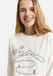Толстовка TOM TAILOR Sweatshirt, Whisper White/White - фото 4