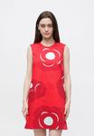 Платье Marimekko SILUETTI TUMMA, Red/Dark Red/Light Turquoise/Red - фото