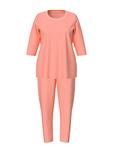 Пижама Ulla Popken, коралловый - фото