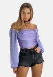 Блузка элара Elara, Lila - фото