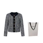 Куртка женская черная CELINE - фото 3