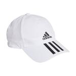 Бейсболка adidas AeroReady 3 Stripes, белый - фото 2