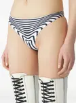 Плавки бикини в полоску Jean Paul Gaultier, белый - фото 2