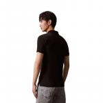 Мужская рубашка-поло Calvin Klein черная - фото 4