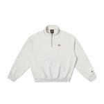 Свитшот унисекс Lee, серый - фото