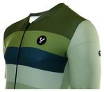 Джерси LeBram Izoard с коротким рукавом, хаки, регулируемый крой - фото 3