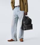 Рюкзак с кожаными вставками Saint Laurent, Black - фото 2